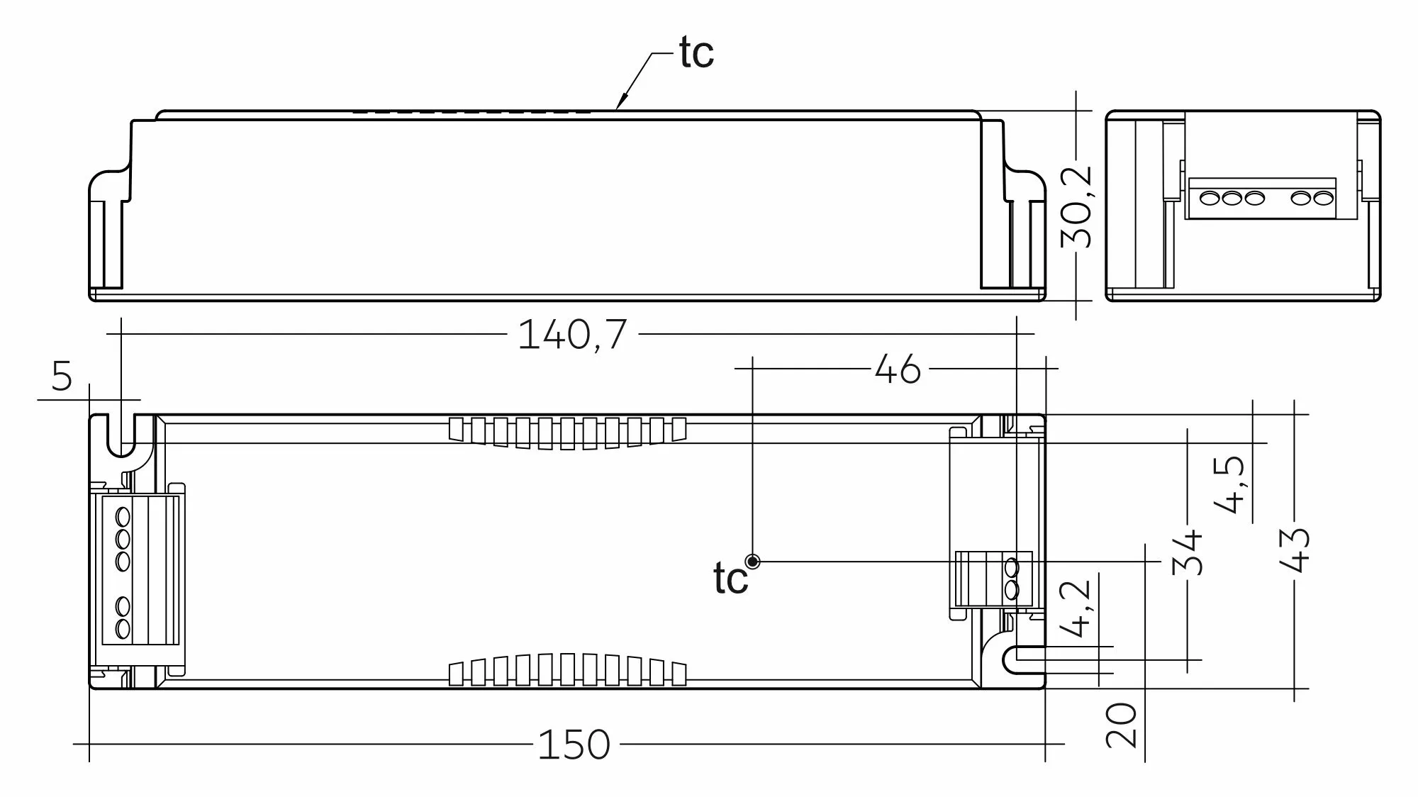Tridonic, LC 35/24V bDW SC PRE2 28002415  Tridonic LC